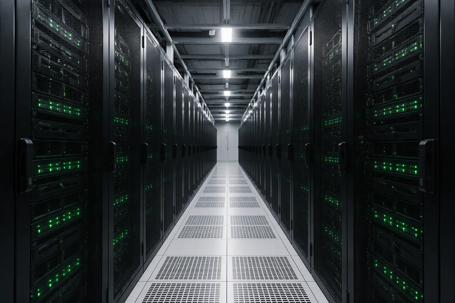 AI GPU cluster rack under joint power evaluation with 5.5kW M-CRPS development modules